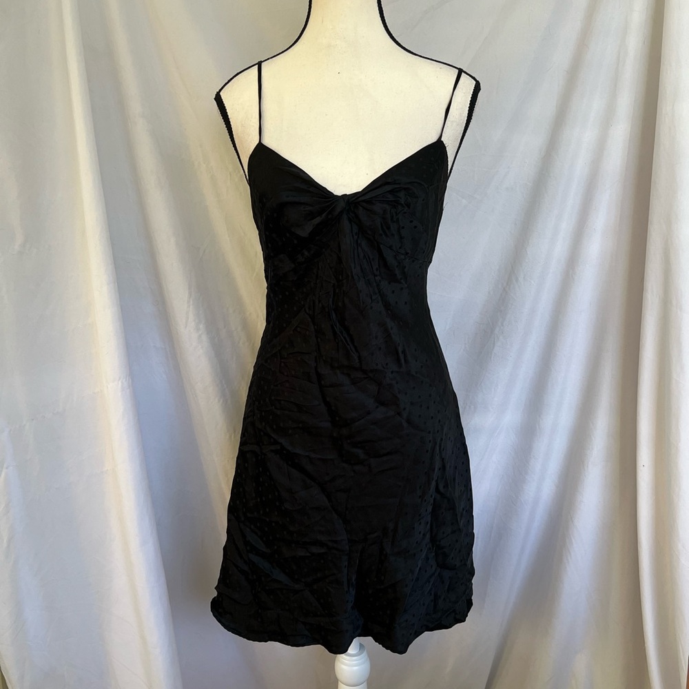 silk slip dress